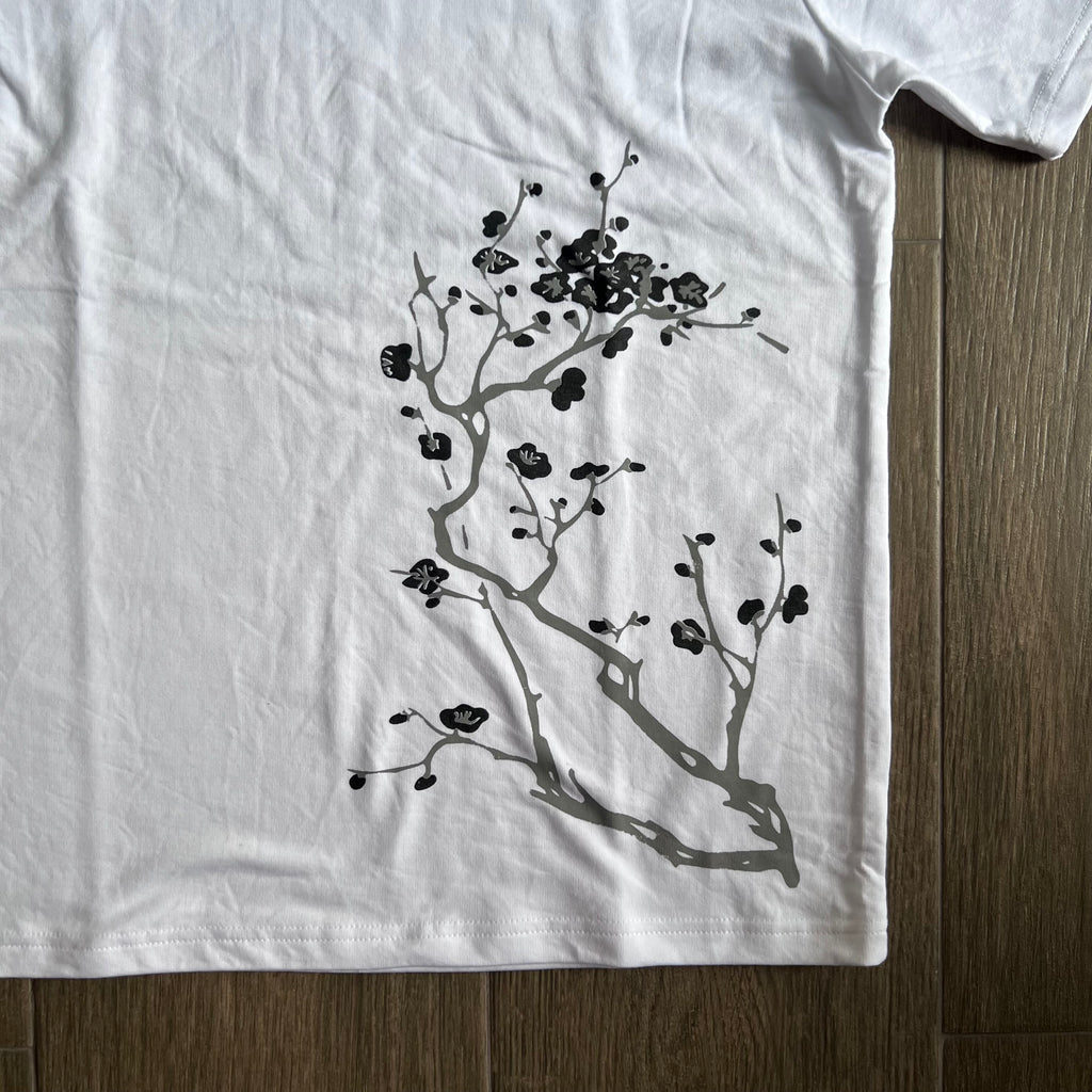"shadow petals" tee