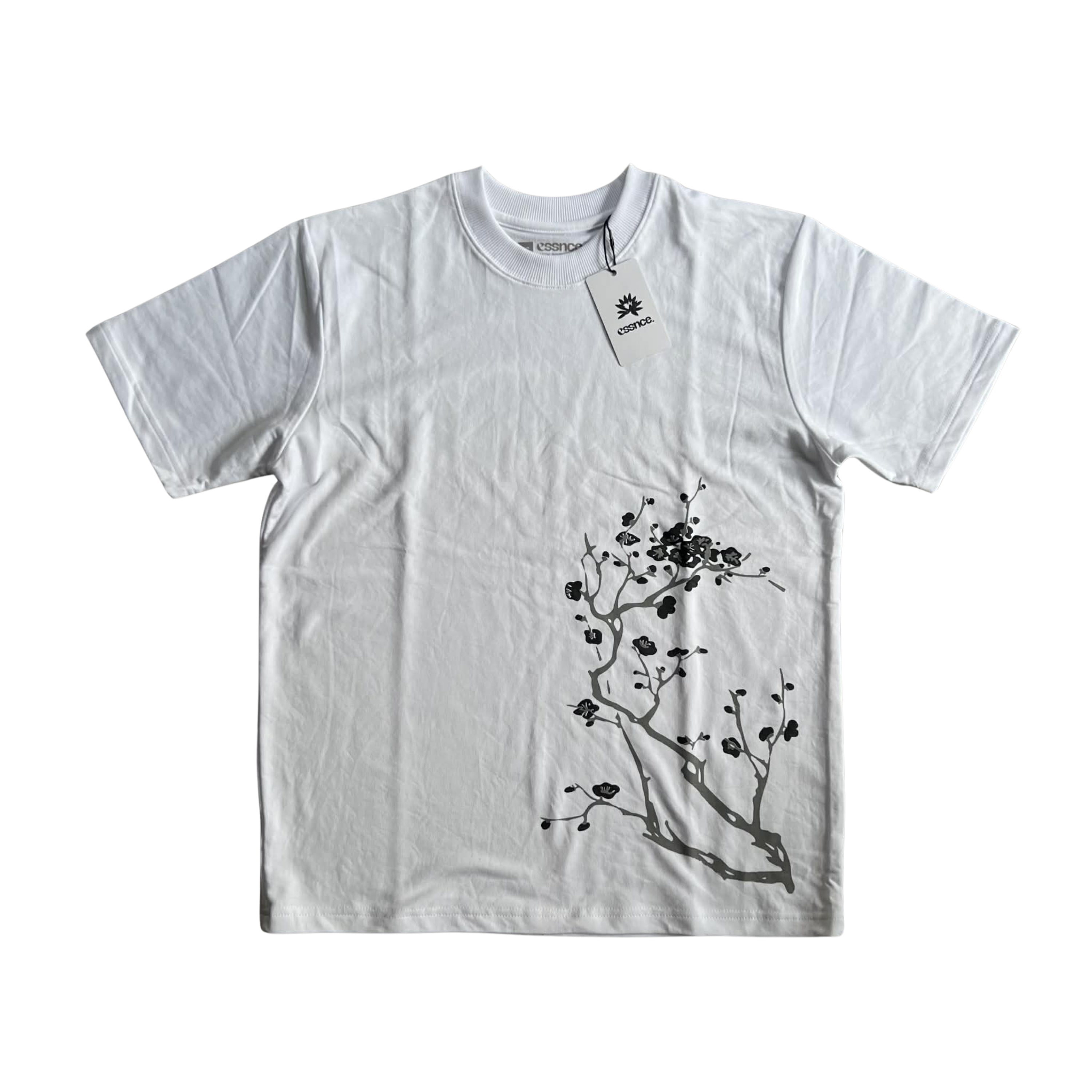 "shadow petals" tee