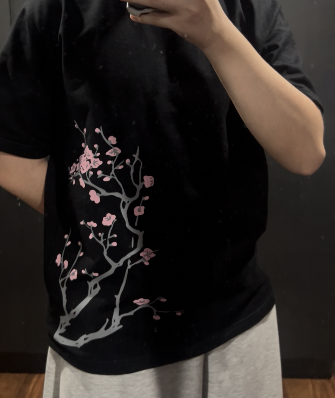 "blossom petals" tee
